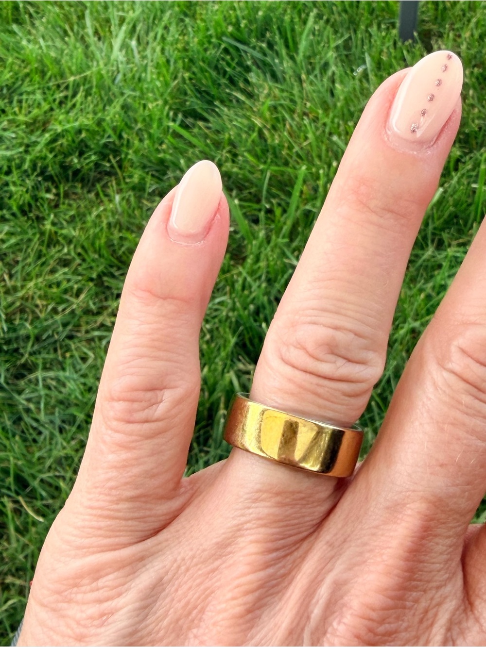 Gold Oura Ring, gen 4, size 7
